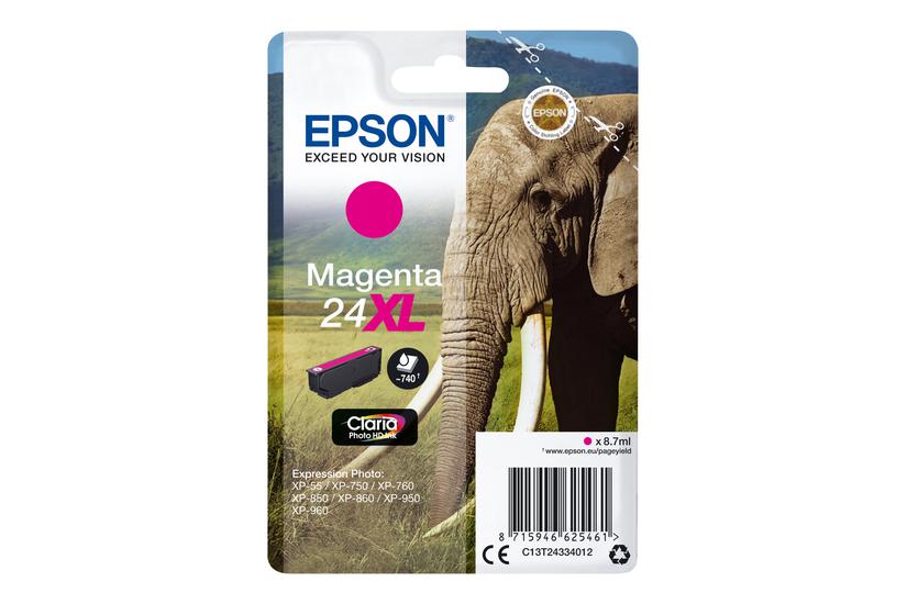 Epson 24 Magenta Original Blækpatron