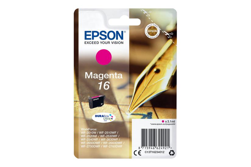 Epson 16 Magenta Original Blækpatron