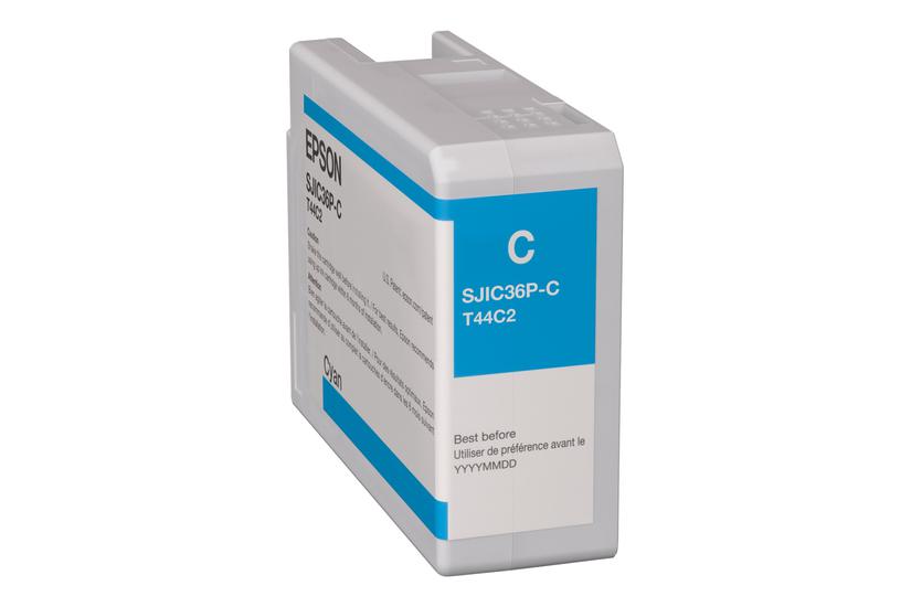 Epson Sjic36p Cyan Original Blækpatron