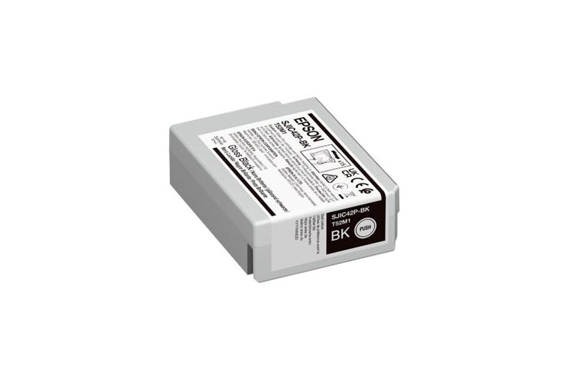 Epson Sjic42p-bk Sort Original Blækpatron