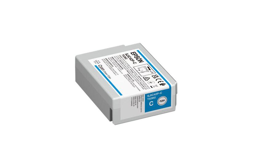 Epson Sjic42p- Cyan Original Blækpatron
