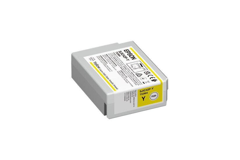 Epson Sjic42p- Gul Original Blækpatron