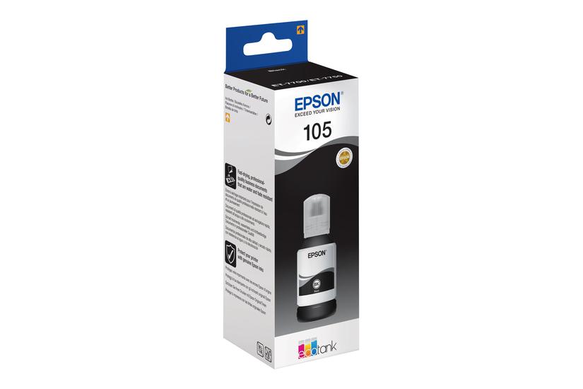 Epson 105 Sort Original Blækbeholder