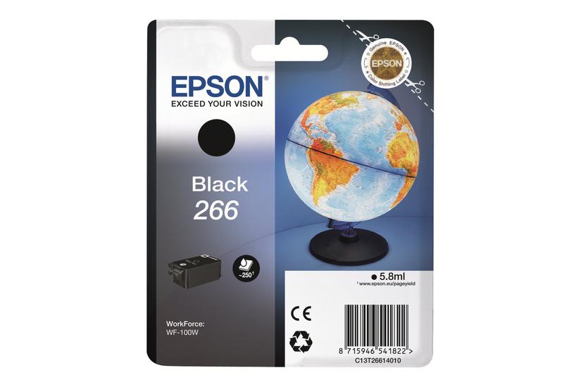 Epson 266 Sort Original Blækpatron