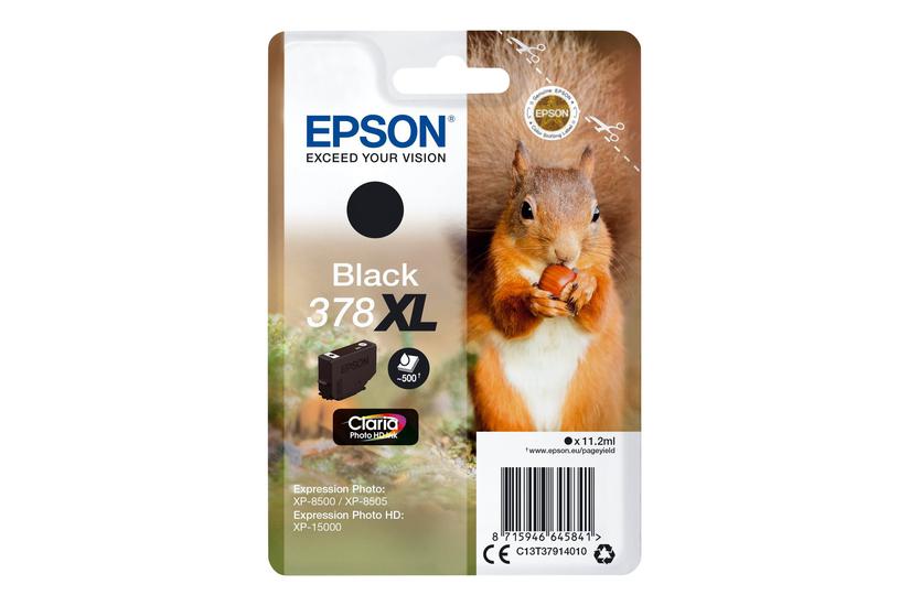 Epson 378 Sort Original Blækpatron