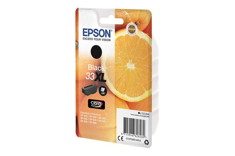 Epson 33 Sort Original Blækpatron