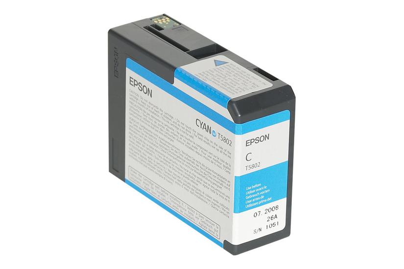 Epson T5802 Cyan Original Blækpatron