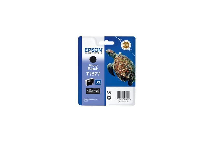 Epson T1571 Foto-sort Original Blækpatron