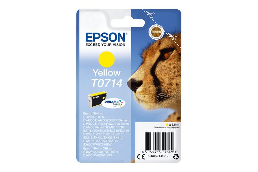 Epson T0714 Gul Original Blækpatron
