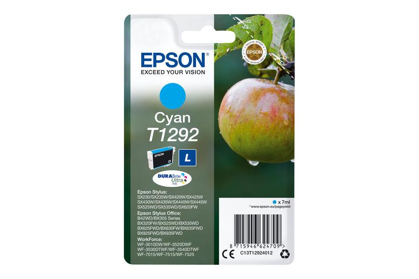 Epson T1292 Størrelse Cyan Original Blækpatron