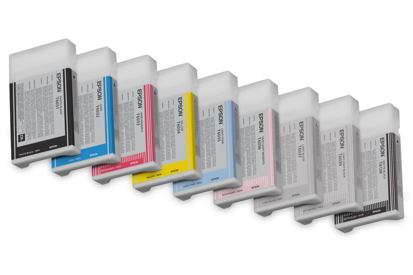 Epson T6037 Lys Sort Original Blækpatron