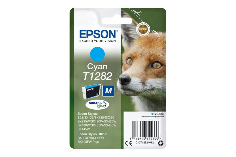 Epson T1282 Størrelse Cyan Original Blækpatron