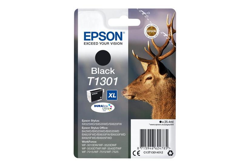 Epson T1301 Størrelse Sort Original Blækpatron
