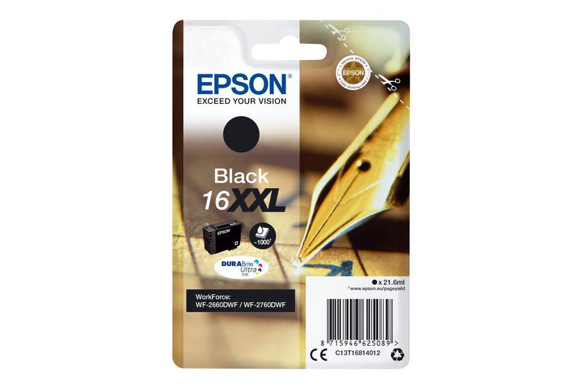 Epson 16x Sort Original Blækpatron