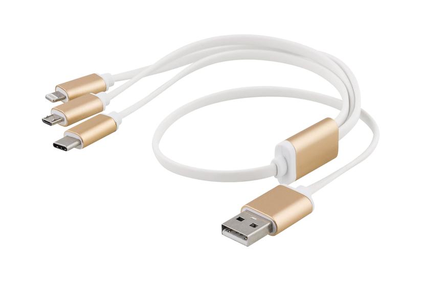 Epzi Lightning-kabel Lightning Usb 50 Cm