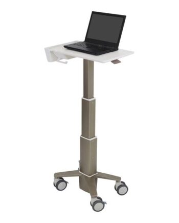 Ergotron Carefit Vogn Med Hjul Tynd For Notebook Hvid  Varm Grå