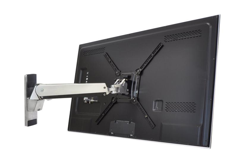 Ergotron Interactive Arm Vhd Monteringssæt Constant Force Technology For Lcd Display Sort Kant Poleret Aluminium