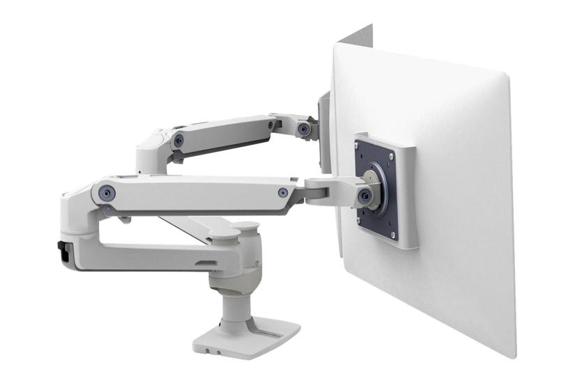 Ergotron Lx Dual Side-by-side Arm Monteringssæt Constant Force Technology For Lcd Displays Hvid