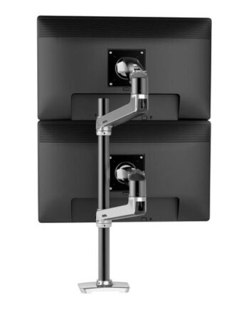 Ergotron Lx Monteringssæt For   Lcd Displays Poleret Aluminium Med Sorte Accenter