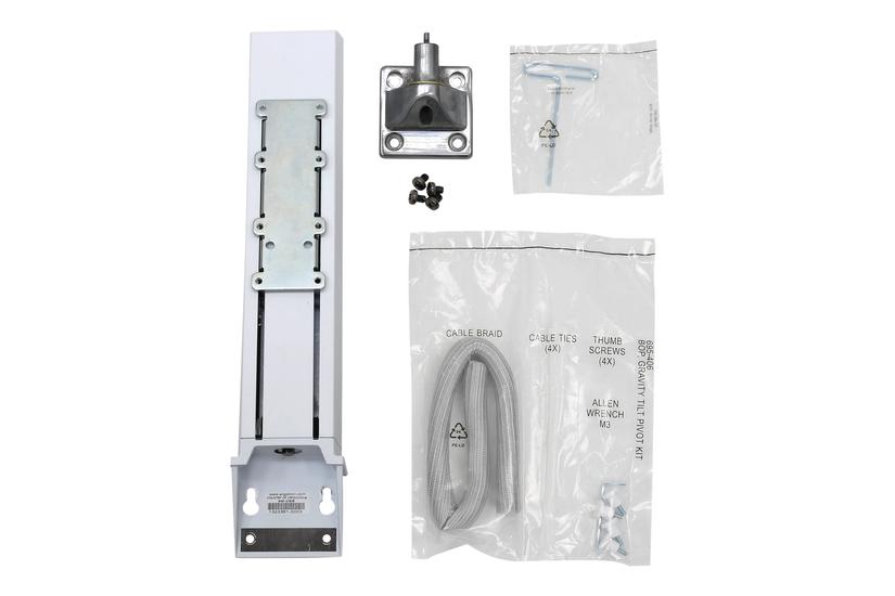 Ergotron Styleview Sv Hd Monitor Kit Komponenter Til Montering For Alt Et Hvid