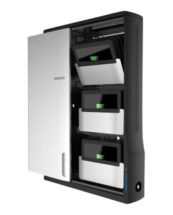 Ergotron Zip12 Kabinetenhed For 12 Netbooks Tablets Sort  Sølv