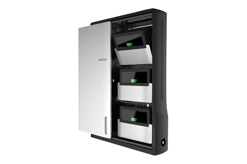 Ergotron Zip12 Kabinetenhed For 12 Netbooks Tablets Sort Sølv