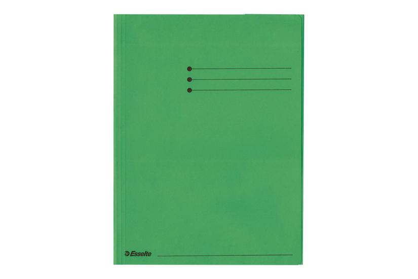 Esselte Rainbow -folds Mappe For A4 Kapacitet: 350 Ark Grøn