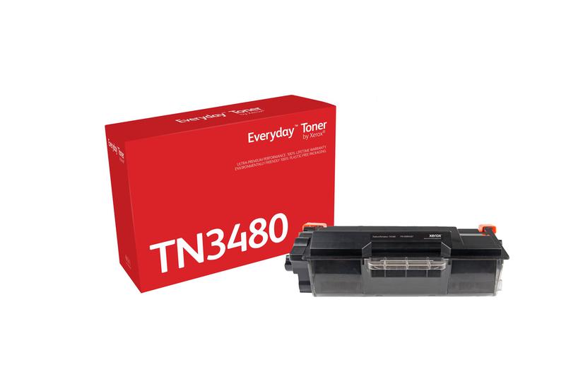 Everyday Sort Kompatibel Tonerpatron Alternativ Til: Brother Tn3480