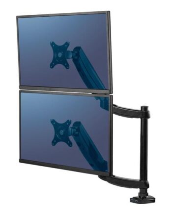 Fellowes Platinum Monitor Arm Monteringssæt Justerbar Arm For   Skærme Sort