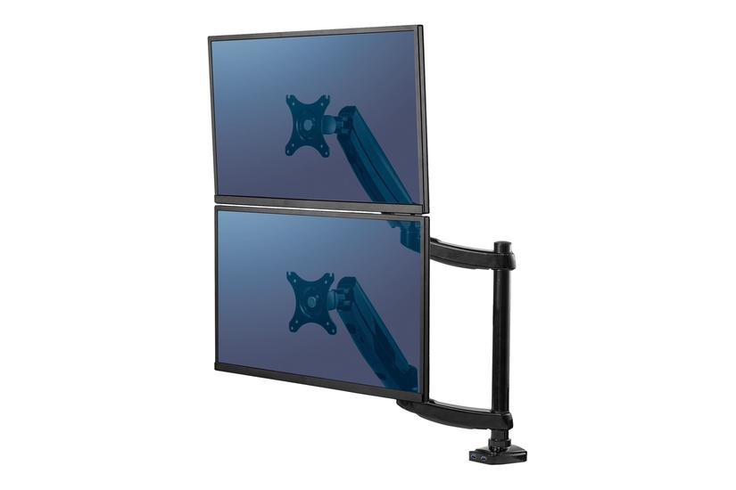 Fellowes Platinum Monitor Arm Monteringssæt Justerbar Arm For Skærme Sort
