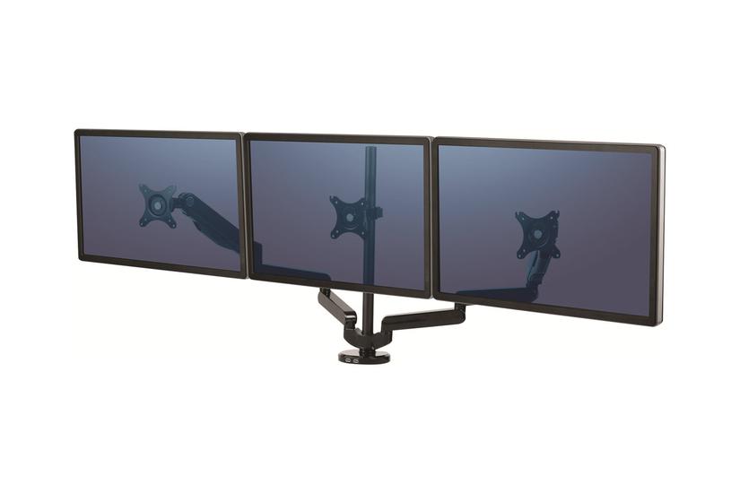 Fellowes Platinum Series Triple Arm Monteringssæt Justerbar Arm For Skærme Sort