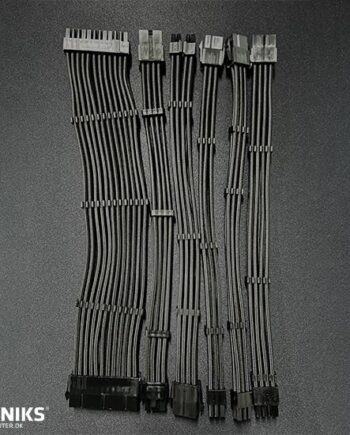 Føniks Psu Kabel Extension Kit Sort