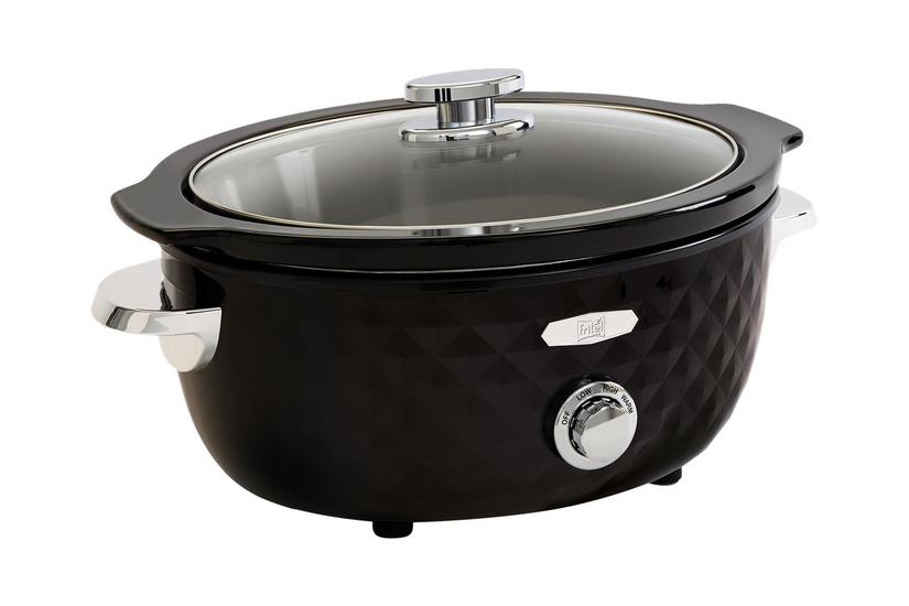 Fritel Family Sc 2090 Slow Cooker Sort Krom