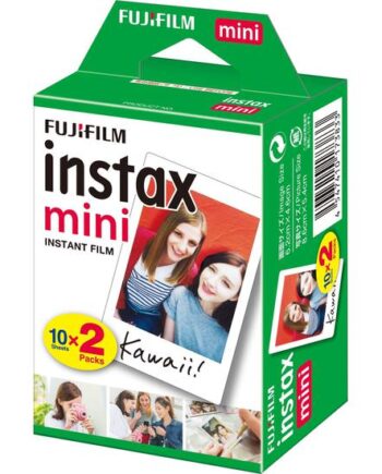 Fujifilm Instax Mini Farvefilm Til Umiddelbar Billedfremstilling  Instant Film  Iso 800 10   Kassetter