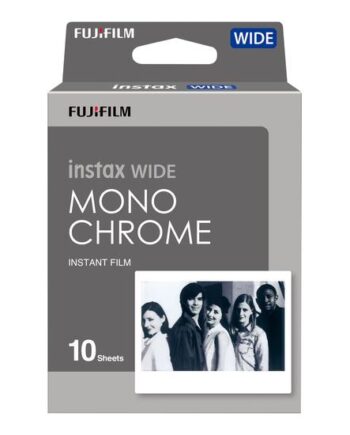 Fujifilm Instax Wide Monochrome     Instant Film Iso 800 10
