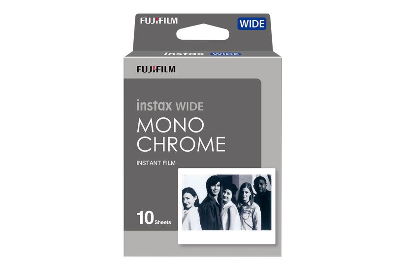 Fujifilm Instax Wide Monochrome Instant Film Iso 800 10