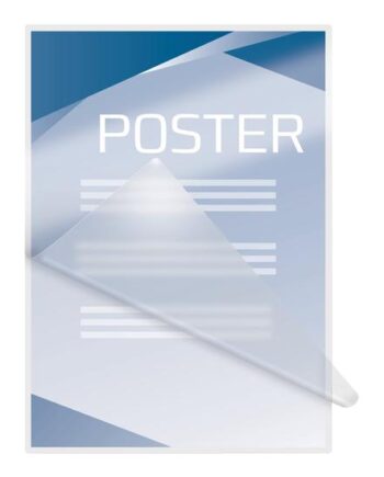 Gbc Heatseal Document Pouch 100-pakke Blank 303   426 Mm Laminerings Poser