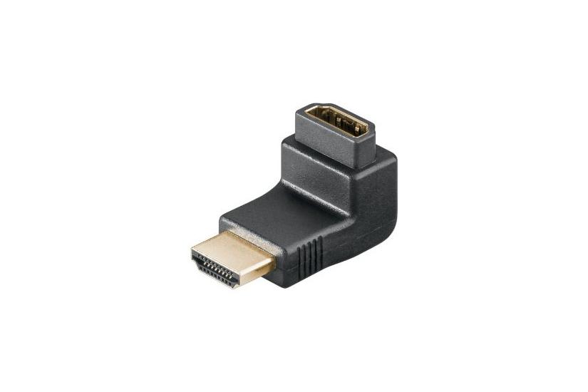 Goobay Hdmi Adapter Vinklet 90 Sort