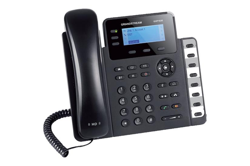 Grandstream Gxp1630 Voip-telefon -vejs Opkaldskapacitet