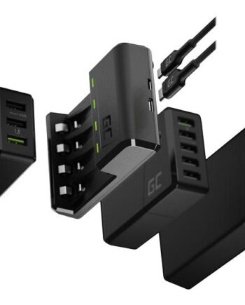 Green Cell Vitalcharger Batterioplader     Watt Med     Aa Nimh 2000 Mah Genopladelige Batterier Og     Aaa Nimh 800 Mah Genopladelige Batterier