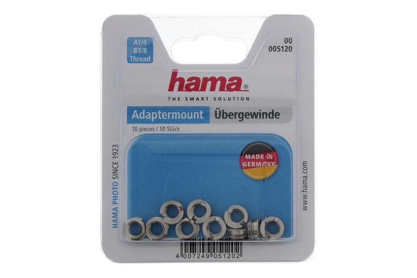 Hama Tripod Conversion Bushings Reduktionsbøsning Til Stativ Til Tomme