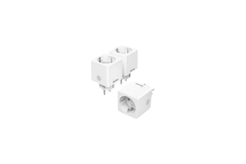 Hama Wifi Socket Smart Stik Wi-fi Hvid Pakke Med