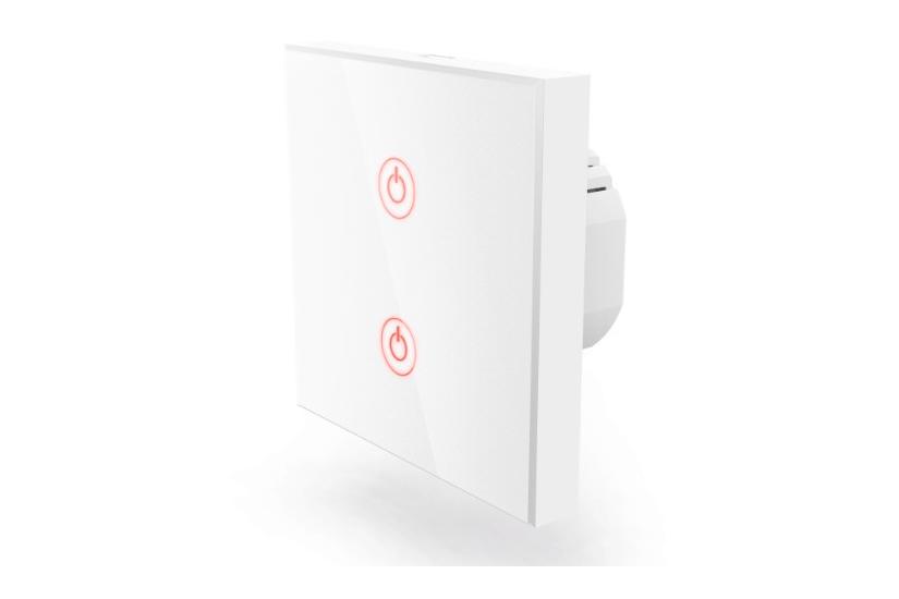 Hama Wifi Touch Wall Switch Lyskontakt Hvid