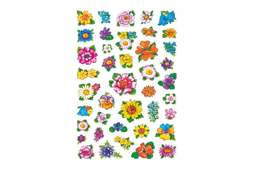 Herma Decor Dekorationsklæbemiddel Små Blomster Ark Papir
