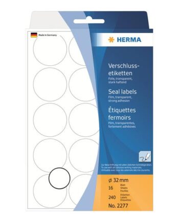 Herma Etiketter 240 Etikette    32 Mm Rund
