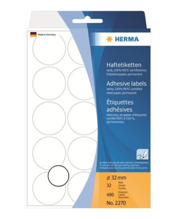 Herma Etiketter 480 Etikette    32 Mm Rund