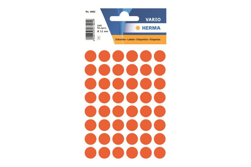 Herma Etiketter 240 Etikette 12 Mm Rund