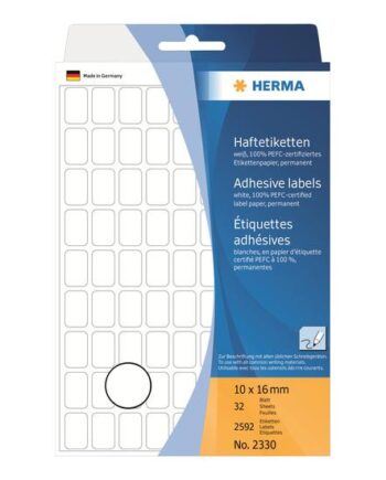 Herma Etiketter 2592 Etikette    10   16 Mm