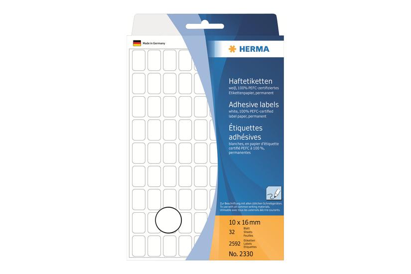 Herma Etiketter 2592 Etikette 10 16 Mm