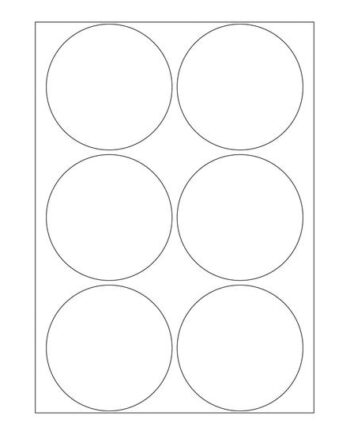 Herma Etiketter Mat 192 Etikette    50 Mm Rund
